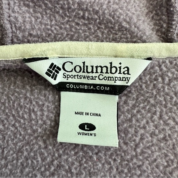 Columbia Hooded Zip Up Fleece Jacket - Picture 15 of 16